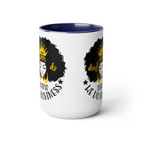 Graphic Drinkware "QUEEN DO BUSINESS" Two-Tone Mug