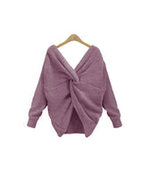 Tie Me Back Sweater