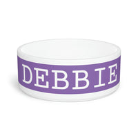 Pet Graphic "Personalized" Bowl
