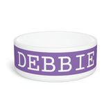 Pet Graphic "Personalized" Bowl