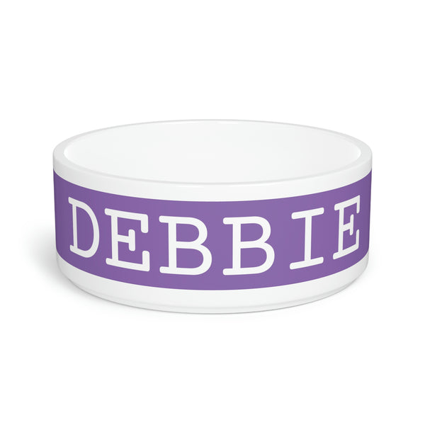 Pet Graphic "Personalized" Bowl