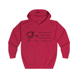 Graphic Hooded Ladies "MOTIVATE"