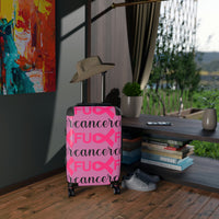 FU@K Cancer Stylish Suitcase