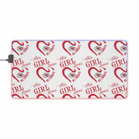 KC Girl's LED Gaming Mouse Pad