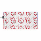 KC Girl's LED Gaming Mouse Pad