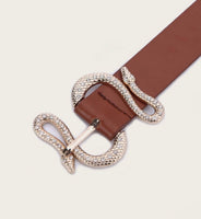 Serpentine Buckle Belts