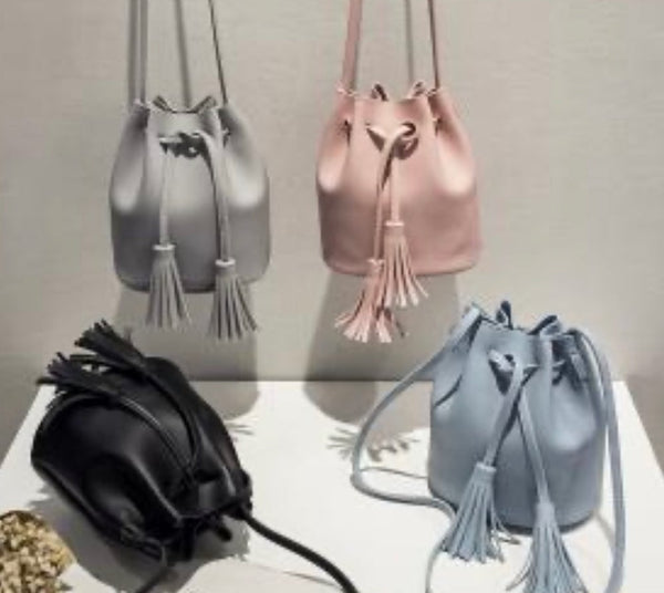 Tassel Drawstring Handbag