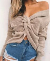 Tie Me Back Sweater