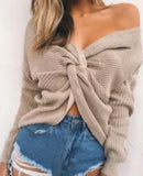 Tie Me Back Sweater