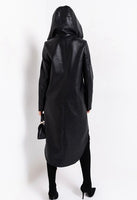 Emma Leather Trench