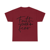Graphic T-Shirt "Faith over Fear"