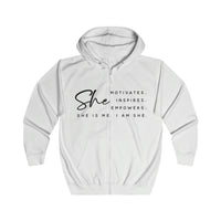 Graphic Hooded Ladies "MOTIVATE"