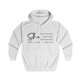 Graphic Hooded Ladies "MOTIVATE"