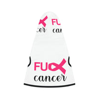 Pet Graphic Dog"Fu@k Cancer" Hooded