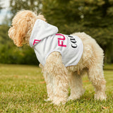 Pet Graphic Dog"Fu@k Cancer" Hooded
