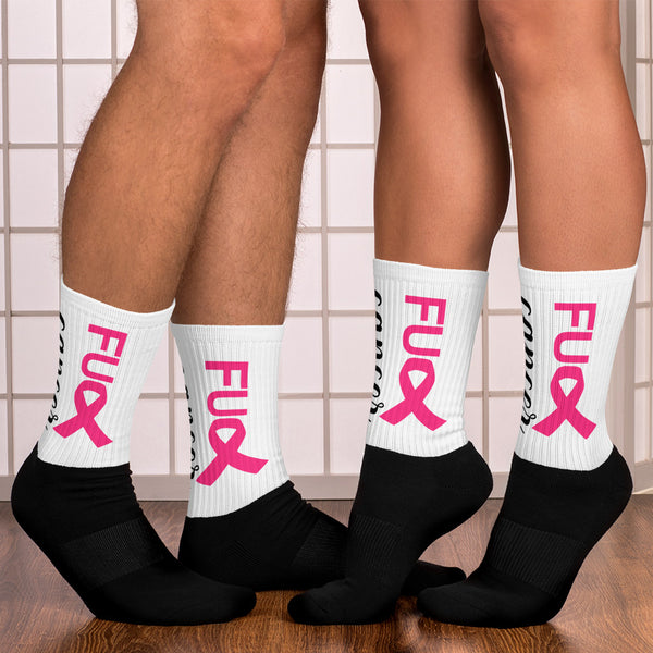 “F%ck Cancer” Socks