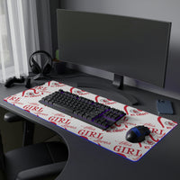 KC Girl's LED Gaming Mouse Pad