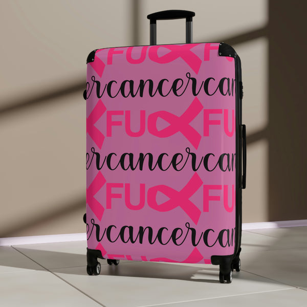 FU@K Cancer Stylish Suitcase