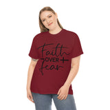 Graphic T-Shirt "Faith over Fear"