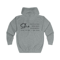 Graphic Hooded Ladies "MOTIVATE"