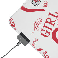 KC Girl's LED Gaming Mouse Pad