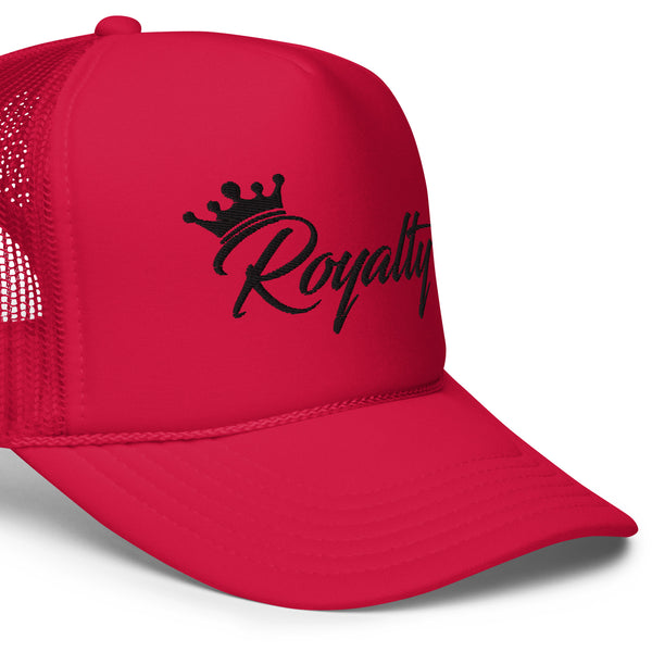Graphic "ROYALTY" Foam Trucker Hat