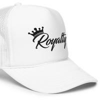 Graphic "ROYALTY" Foam Trucker Hat