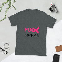 Graphic Unisex T-Shirt "F%CK CANCER"