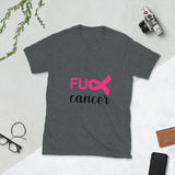 Graphic Unisex T-Shirt "F%CK CANCER"