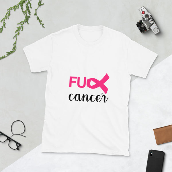 Graphic Unisex T-Shirt "F%CK CANCER"