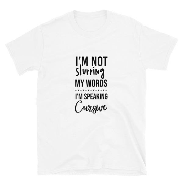Graphic T-Shirt "Cursive"