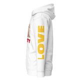 Graphic Hooded "UNITY, LOVE, POWER Sweatshirts & Hoodies
