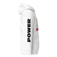 Graphic Hooded "UNITY, LOVE, POWER Sweatshirts & Hoodies