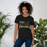 MADE W/CHOCOLATE LADIES T-shirt