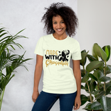 MADE W/CHOCOLATE LADIES T-shirt