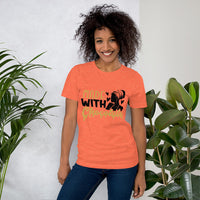 MADE W/CHOCOLATE LADIES T-shirt