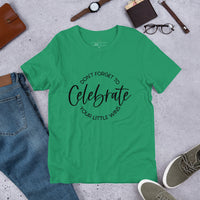 Graphic T-Shirt "DON'T FORGET TO CELEBRATE YOUR WINS