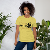 MADE W/CHOCOLATE LADIES T-shirt