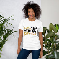 MADE W/CHOCOLATE LADIES T-shirt