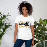 MADE W/CHOCOLATE LADIES T-shirt